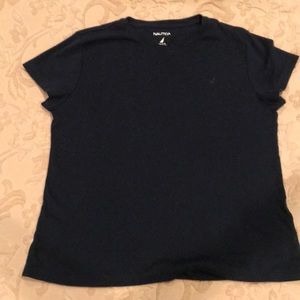Women’s Nautica navy tee